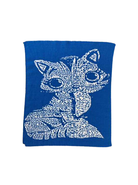 Cutie Kitty Baby Blanket