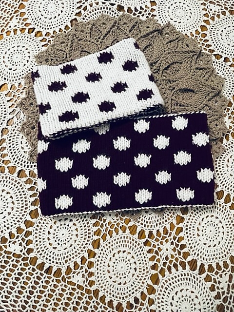 Dots for You Headband & Cowl