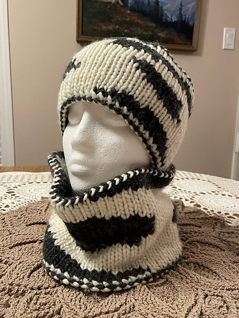 Cow Chic Headband & Cowl