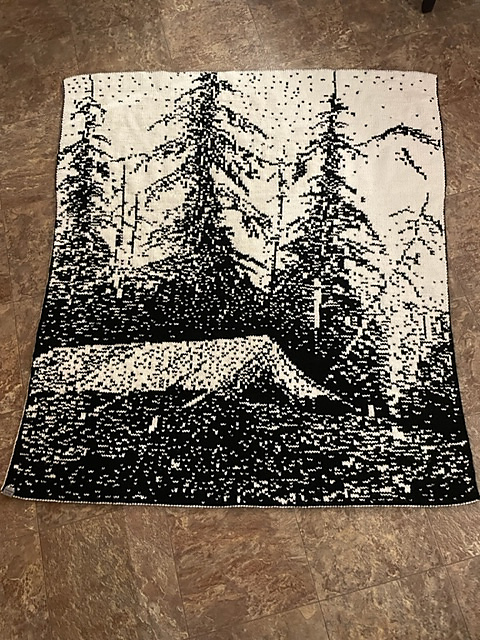 Mountain Cabin Throw