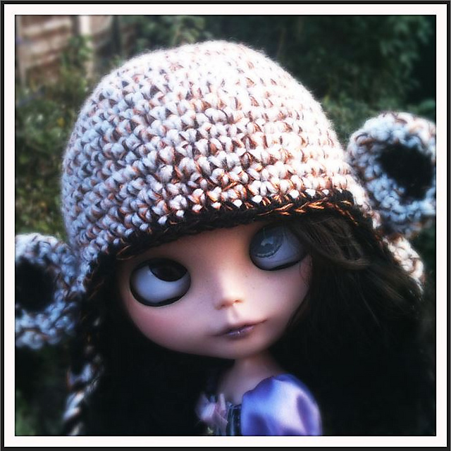 Fuzzy Bear - A Hat For Blythe