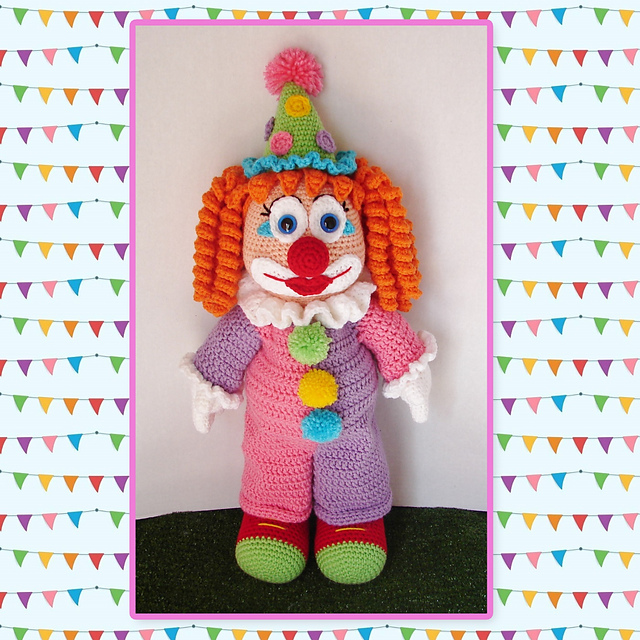 Dee Dee The Clown Amigurumi