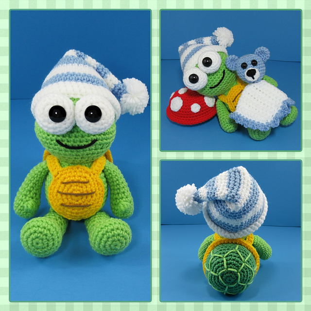 Nap Time Turtle Amigurumi