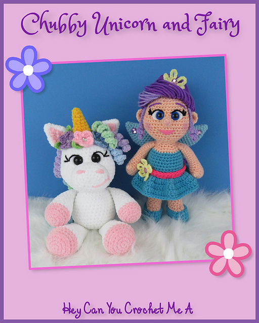 Chubby Unicorn and Fairy