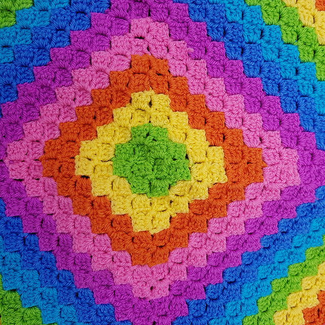 Candy C2C Blanket
