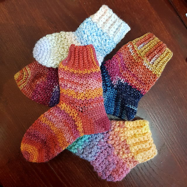 Brilliant Basic Crochet Sock