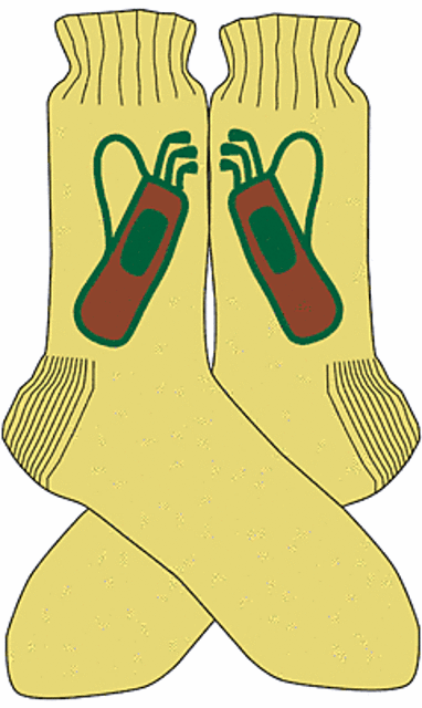 Golf Bag Socks #7284