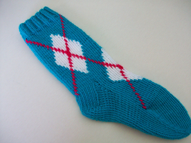 Children's Size Argyle Socks #4801
