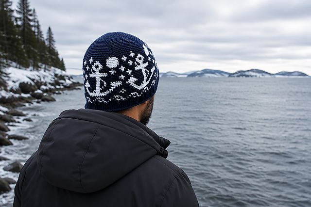 Nautical Nights Beanie
