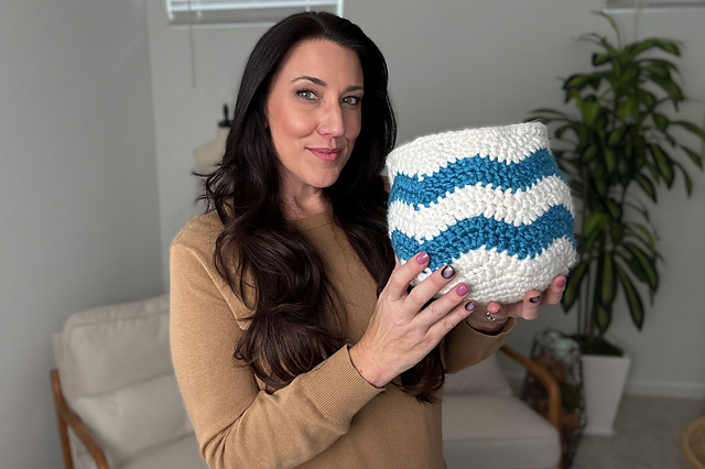 Chevron Storage Baskets