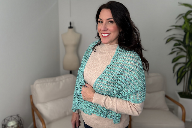 Crosshatch Shawl