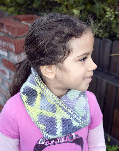 Forever Hearts Reversible Cowl