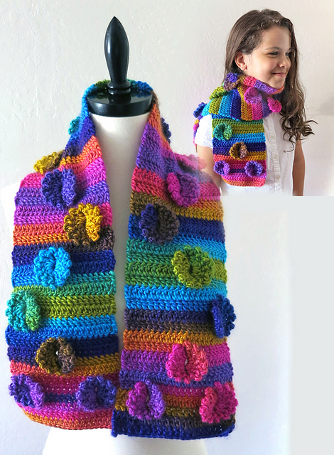 My Flower Garden Scarf