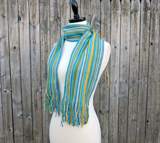 Simply Striped Scarf