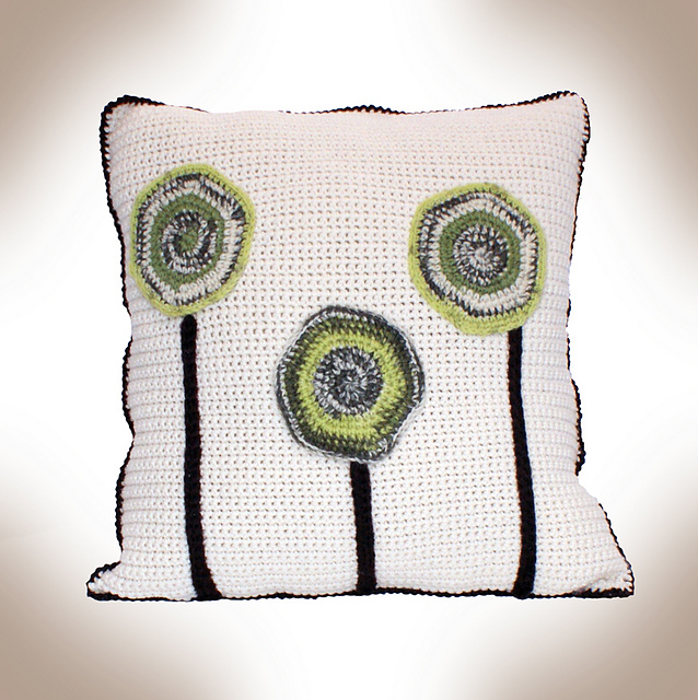 Felted or Unfelted Tree Pillow