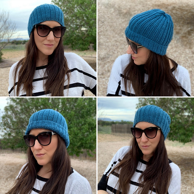 Easy Knit Beanies Duo