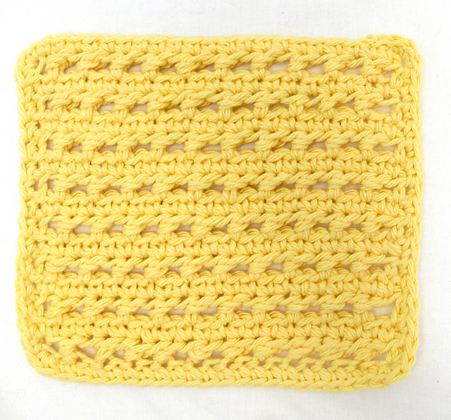 Piggyback Stich Washcloth