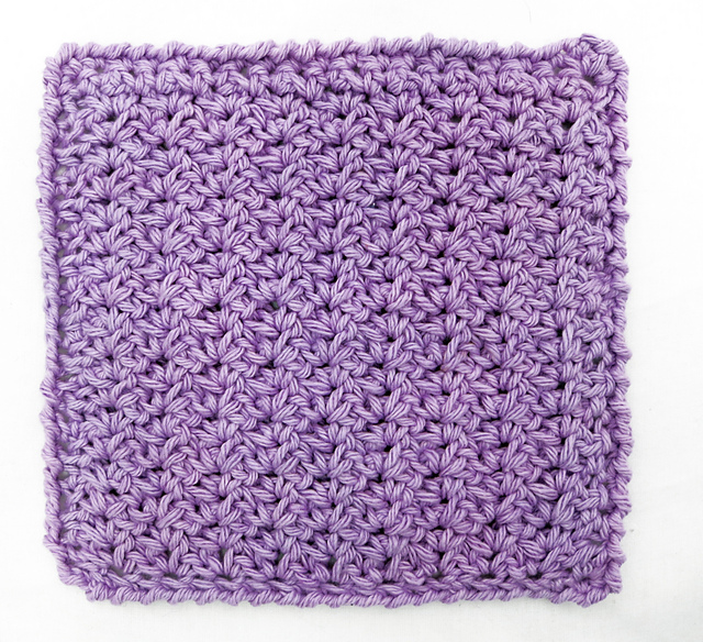 Mini Shell Washcloth