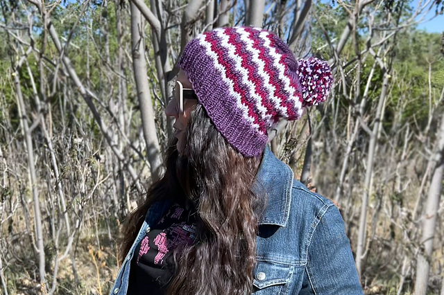 Zig Zag Beanie
