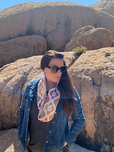 Sunset Infinity Scarf
