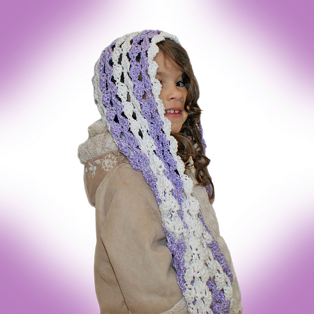 Babushka Hooded Scarf