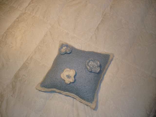 Funky Flower Pillow
