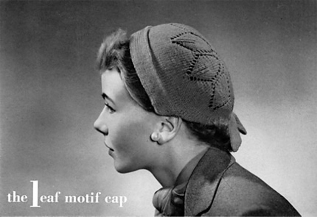 The Leaf Motif Cap
