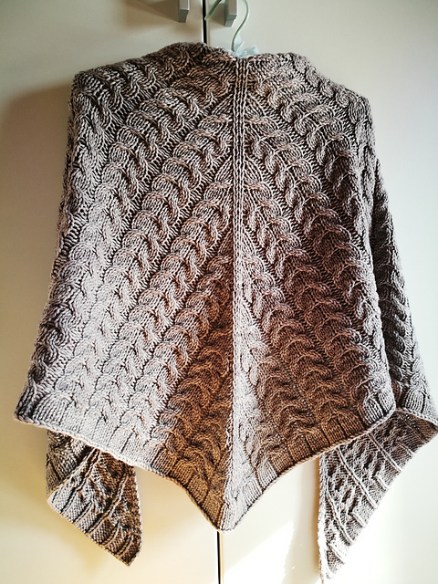 Winter Lobster Shawl