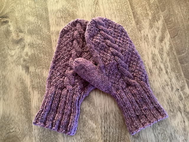 Sheila's Brush Mittens