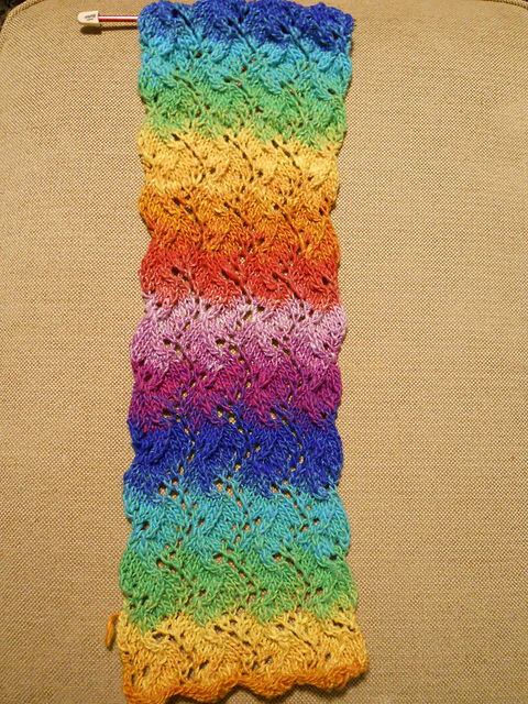 Flowing Lace Scarf