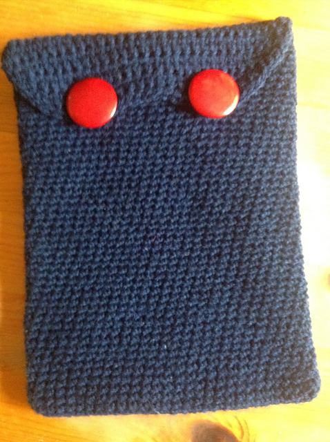 Crocheted iPad 3 Cover