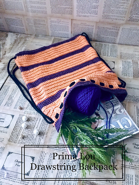Prima Lou Drawstrings Backpack