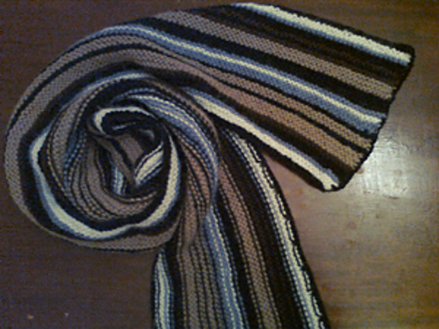 Écharpe à rayures "Desert-Effect Scarf"
