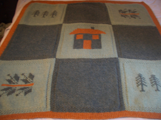 Home for Christmas Blanket