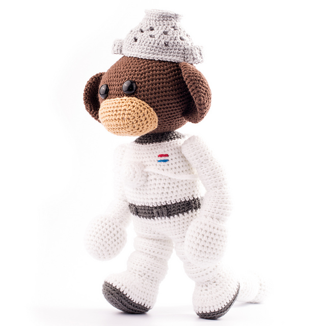 Amigurumi Space Monkey
