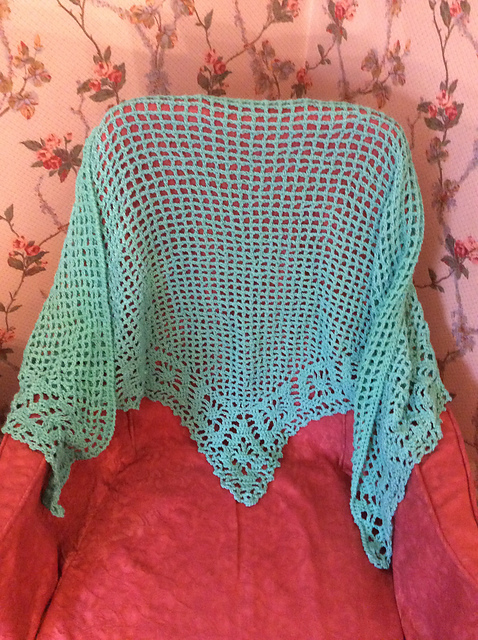 Majestic Mountain Shawl