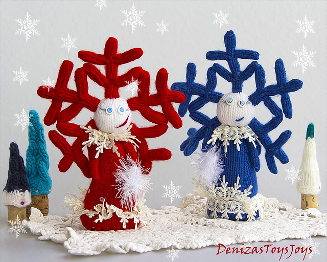 Snowflake Girl. Christmas Ornament