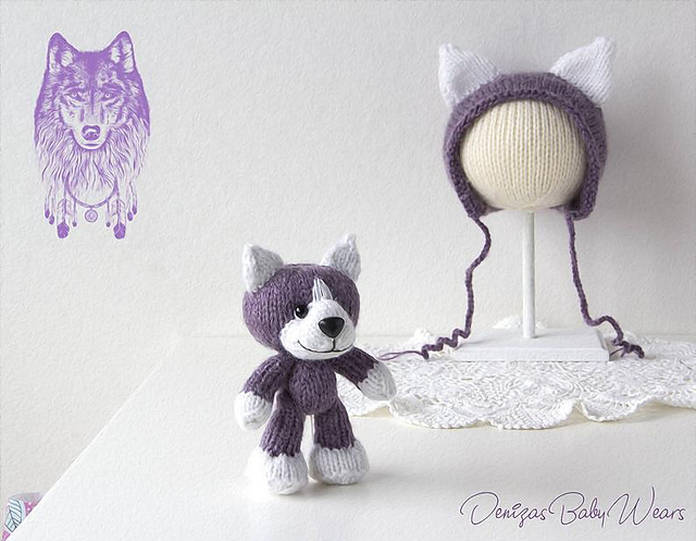 Sweet Wolf and Bonnet