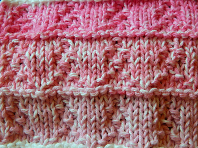Awareness Ribbons Stitch Pattern
