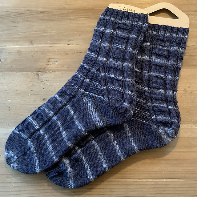 Elea, Socken mit Zunahmeferse