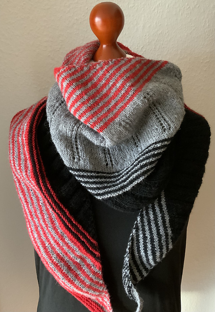 Punched and Striped - Tuch