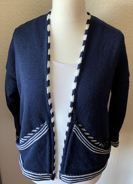 Alberique - verschlussloser Cardigan