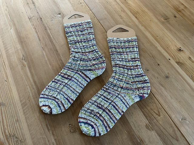 Bernadett Socks mit Zunahmeferse