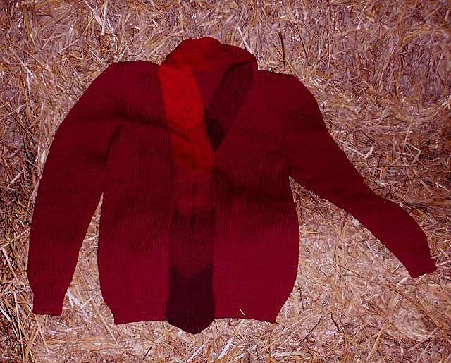 Pullover aus Zeitlos mit Einsatz