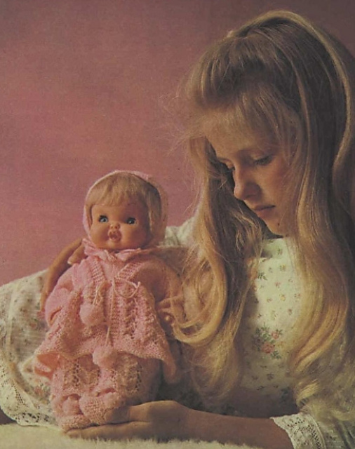 Baby Doll's Knitted Layette