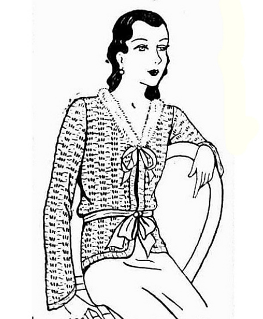Rosemary Bed Jacket