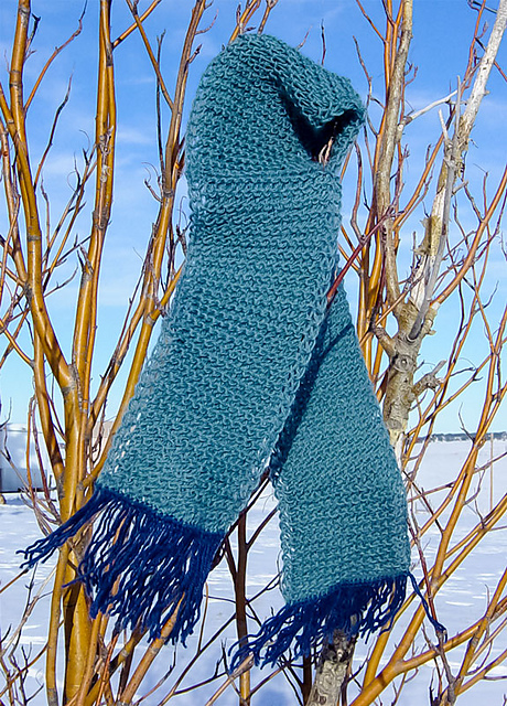 Winter Lace Scarf