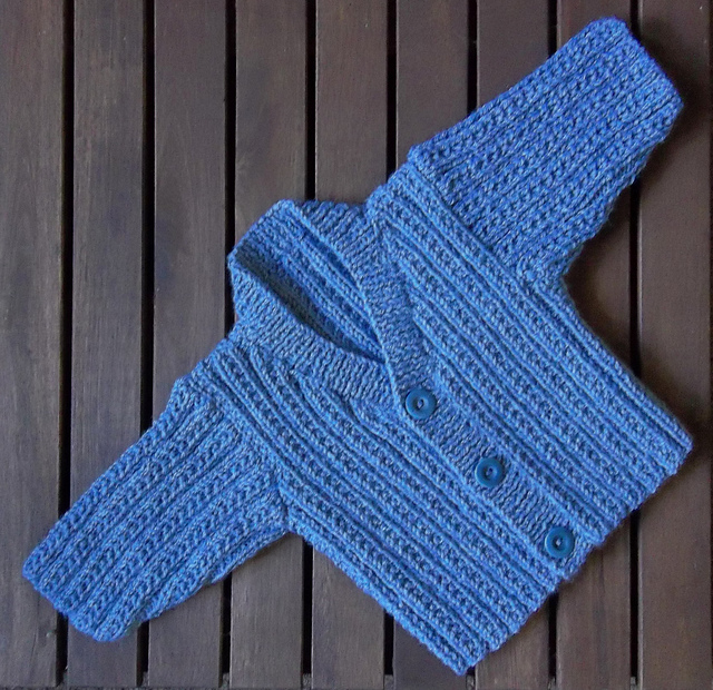 Baby Boy Blue Cardigan