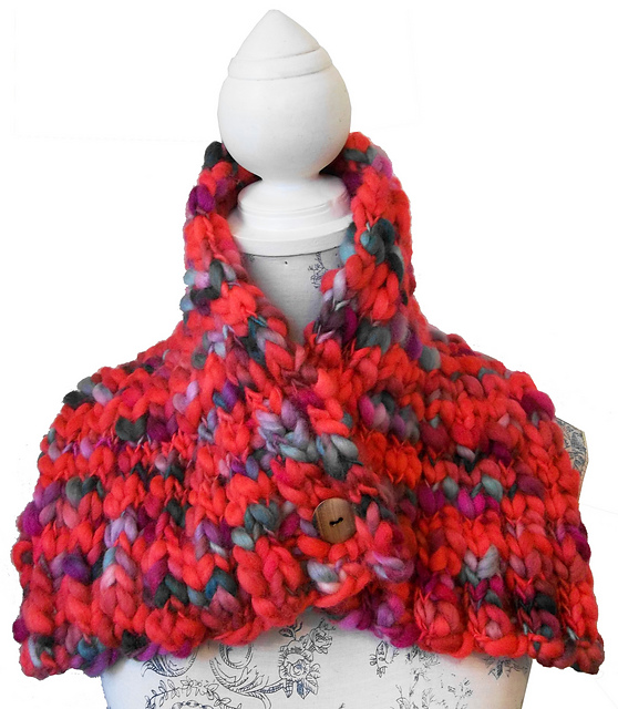 Chunky Knit Scarf/Cowl neck Warmer