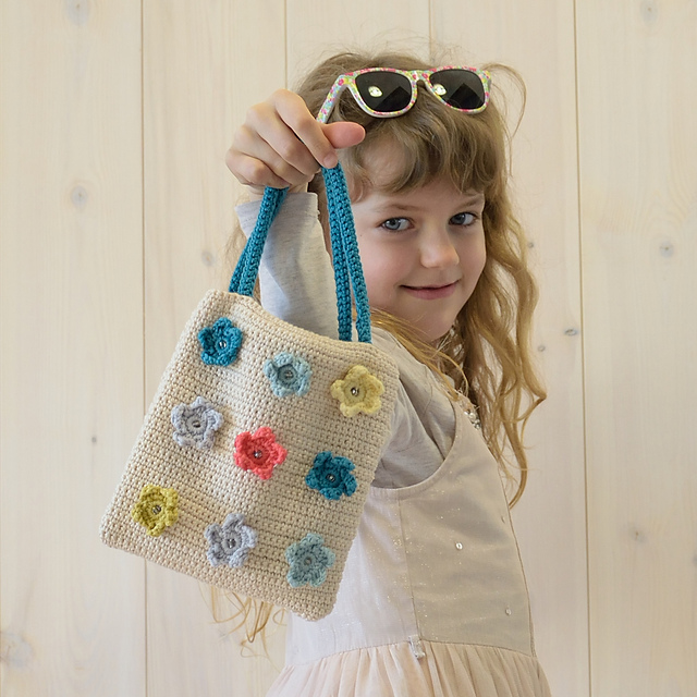 Flower Garden Girl Bag - 003